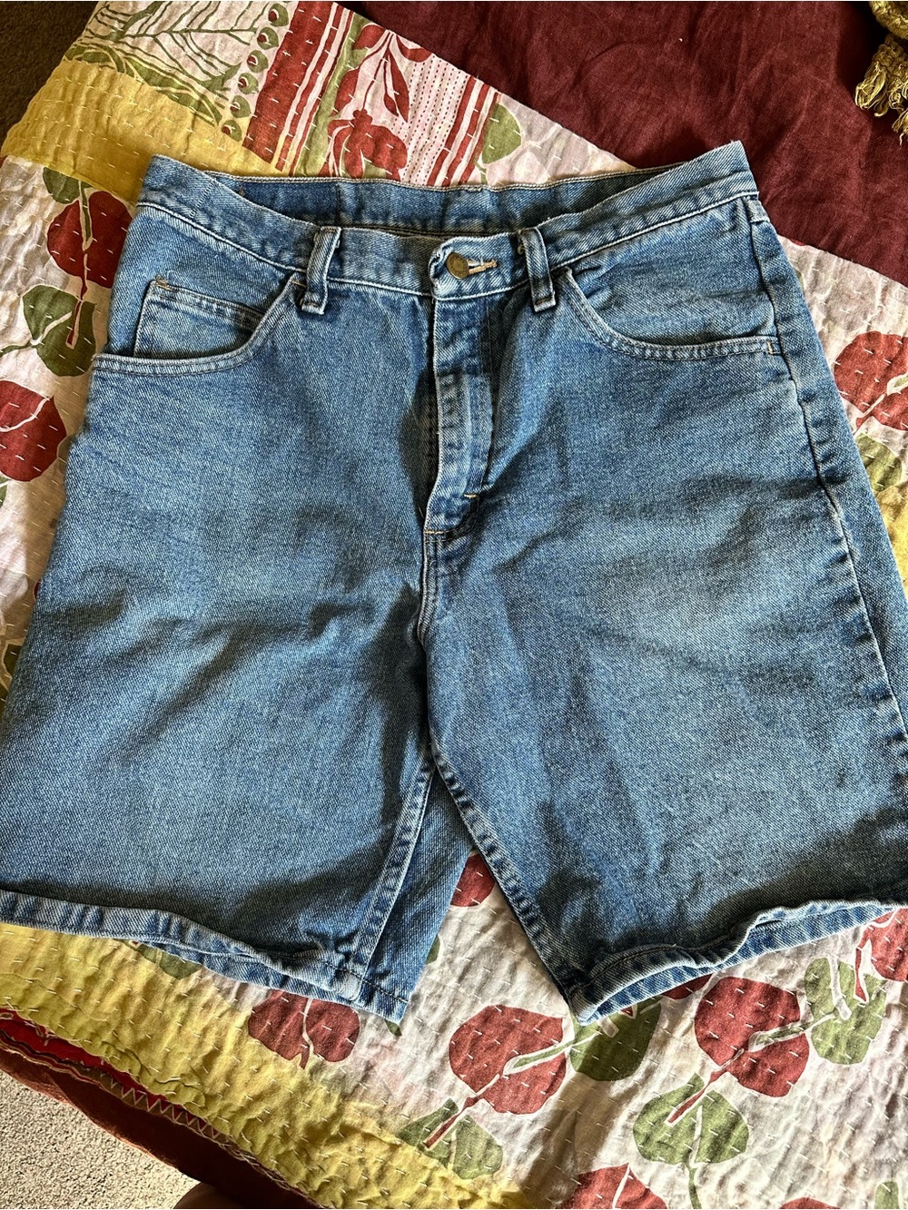 Wrangler Light Blue Denim Jorts